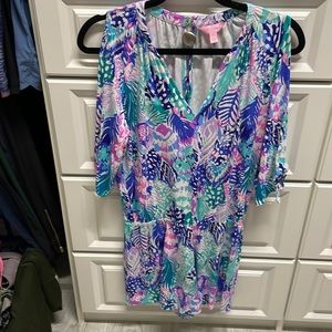 Lilly pulitizer romper, XS. Pre-owned. Excellent condition